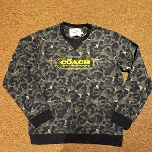 Coach Sweatshirt Logo NWOT